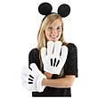 Disney Mickey Mouse Ears and Gloves Set